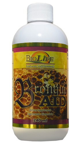 BioLife BronquiAid Miel 240ml Suplemento Respiratorio Natural