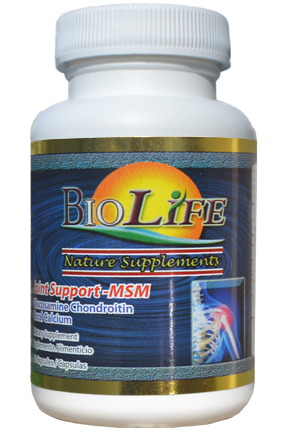 BioLife Joint Support-MSM suplemento para huesos y articulaciones