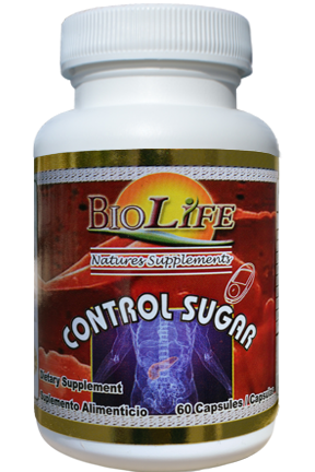 Control-Sugar BioLife – Suplemento Natural para Niveles de Glucosa 60 Cápsulas