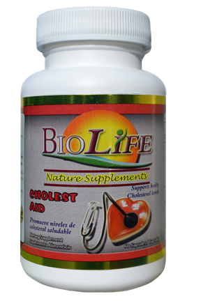 BioLife Cholest-Aid Control de Colesterol 60 Cápsulas