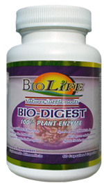 BioLife Bio-Digest 100% Enzimas Vegetales Cápsulas