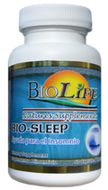BioLife Bio-Sleep – Suplemento Natural de Melatonina para el Sueño
