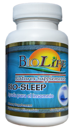 BioLife Bio-Sleep – Suplemento Natural de Melatonina para el Sueño