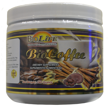 BioCoffee Suplemento Natural en Polvo 240g