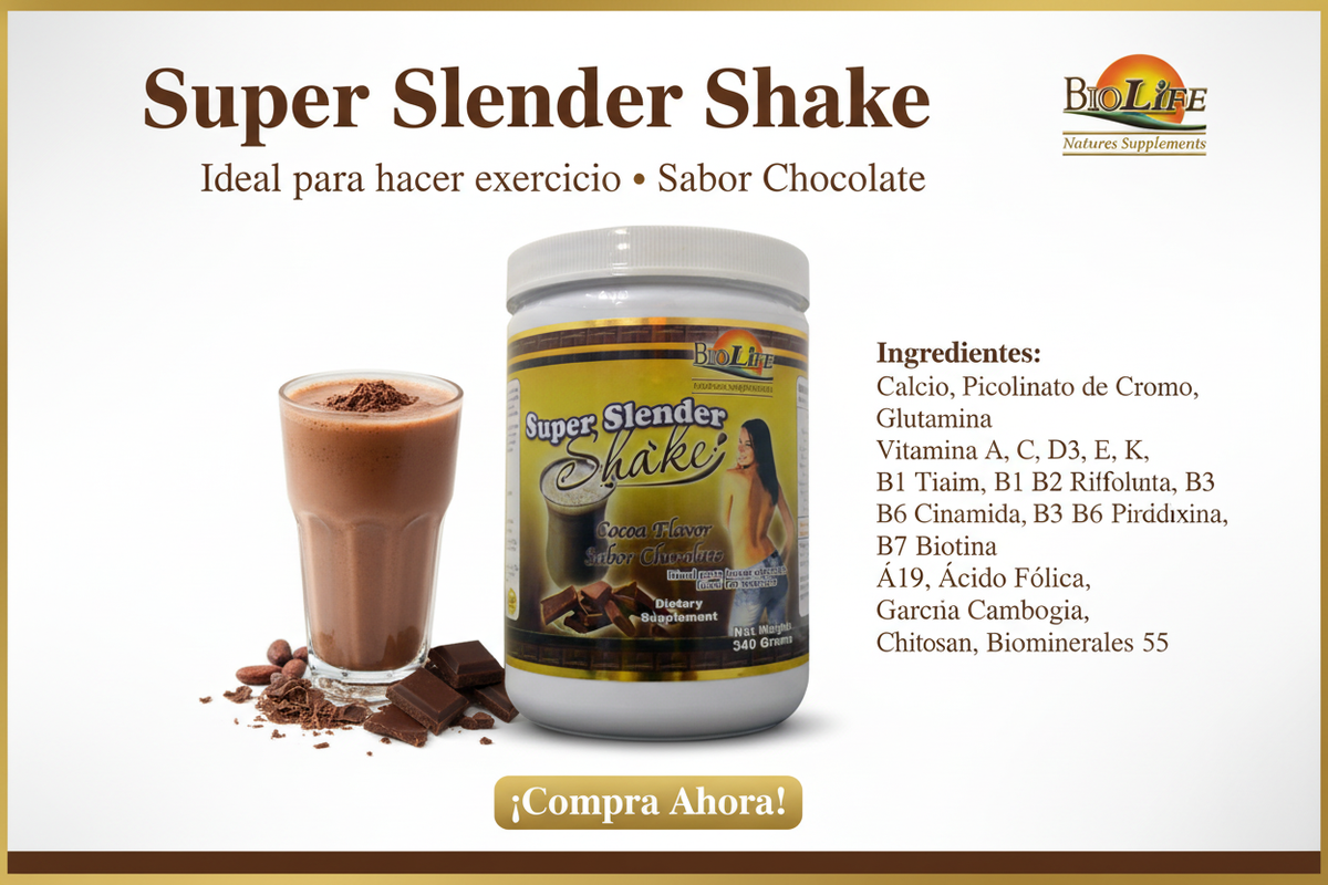 Super Slender Shake - Banner